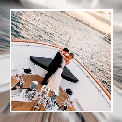 Wedding on luxury yachts